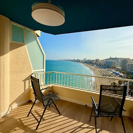 Con Terraza En Primera Linea De Playa De Fuengirola, Atardeceres De *