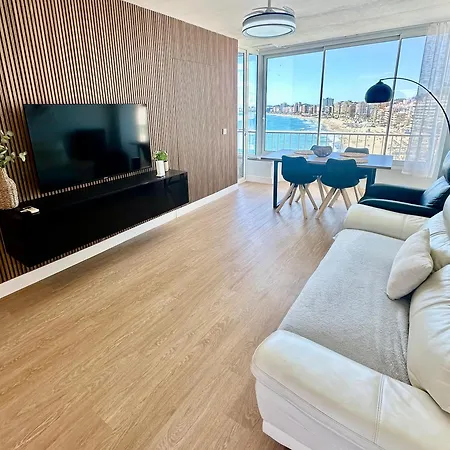 Con Terraza En Primera Linea De Playa De Fuengirola, Atardeceres De Апартаменты *