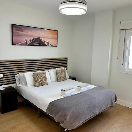 Con Terraza En Primera Linea De Playa De Fuengirola, Atardeceres De Апартаменты