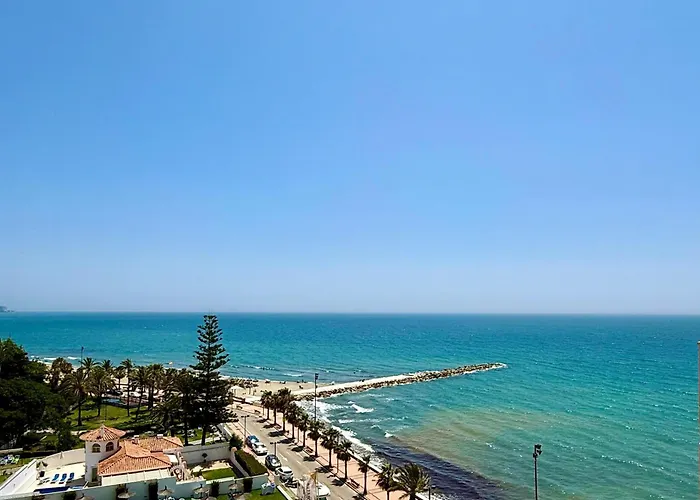 דירה Apartamento Con Terraza En Primera Linea De Playa De Fuengirola, Atardeceres De Fuengirola פואנגירולה